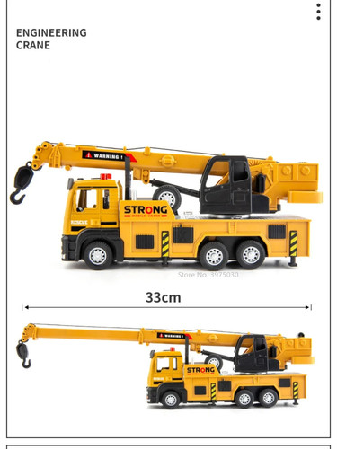 Camion grue alliage moulé - grue,